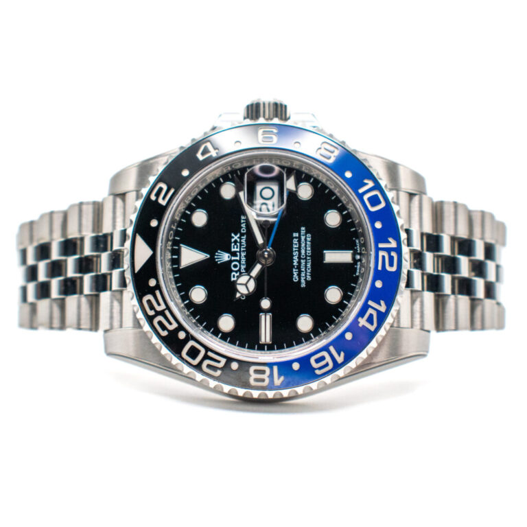 ROLEX GMT-MASTER II BATGIRL REF. 126710BLNR JUBILEE FULL SET