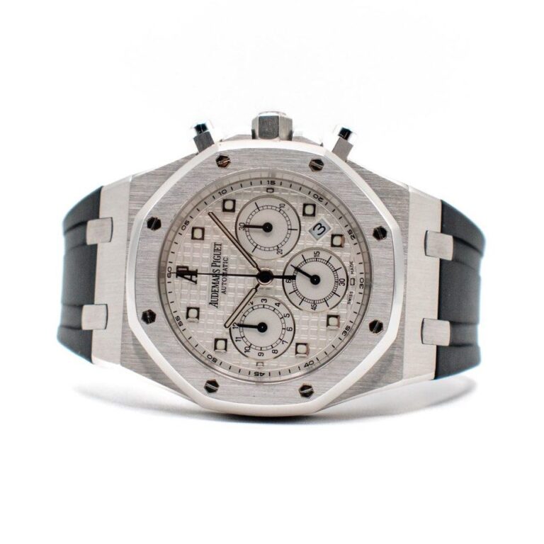 FULL SET Audemars Piguet Royal Oak Chronograph Ref. 26022BC White Gold