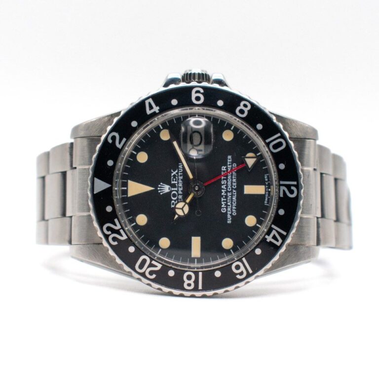 CREAM Patina Rolex GMT-Master Ref. 1675 Black Oyster