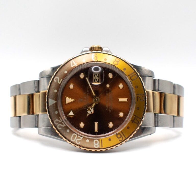 Rootbeer Rolex GMT-Master II Ref. 16753 Steel/Gold