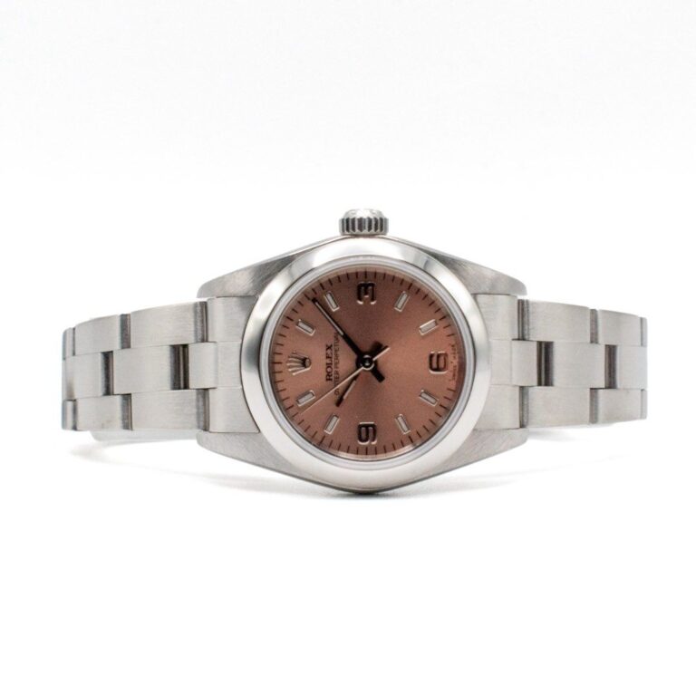 FULL SET 2000 Rolex Oyster Perpetual 24 Ref. 76080 Salmon Dial