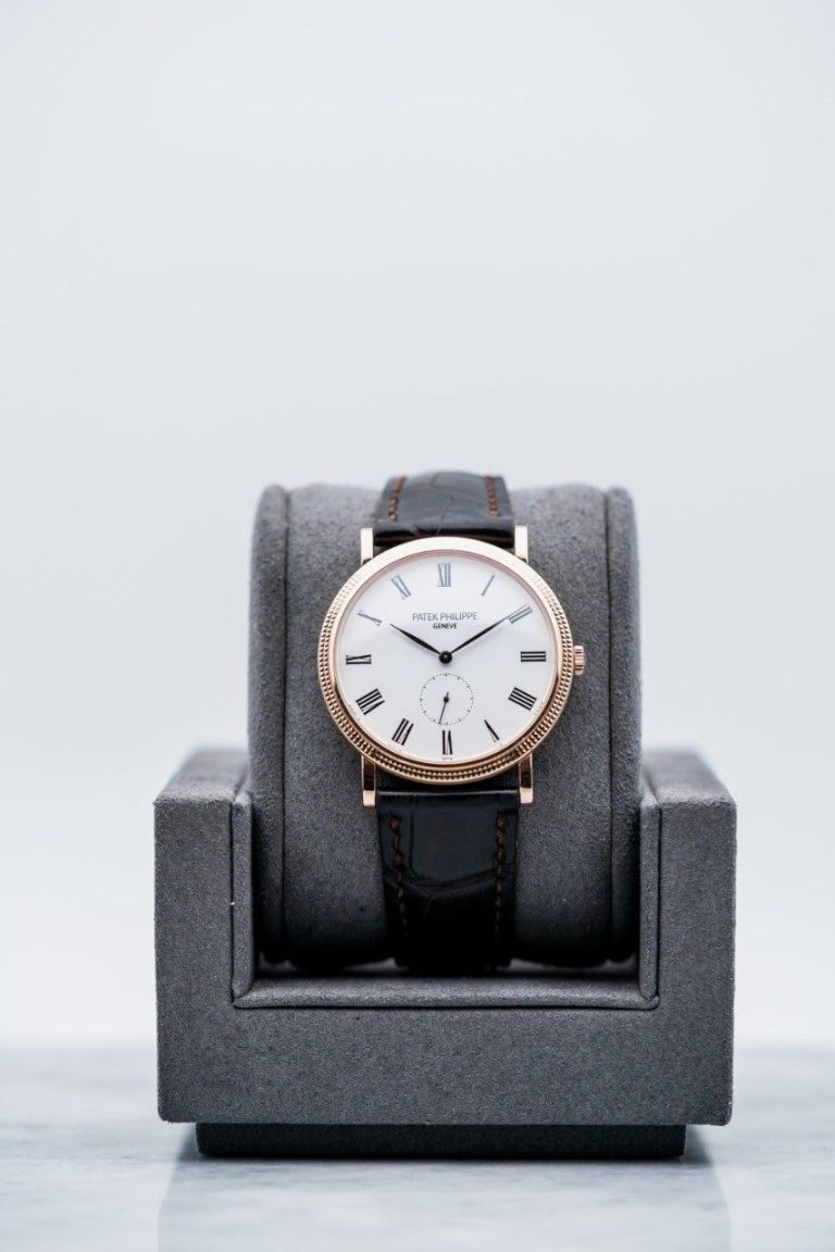 Patek Philippe Calatrava 5119R Clous de Paris Bezel in Rose Gold • 2014