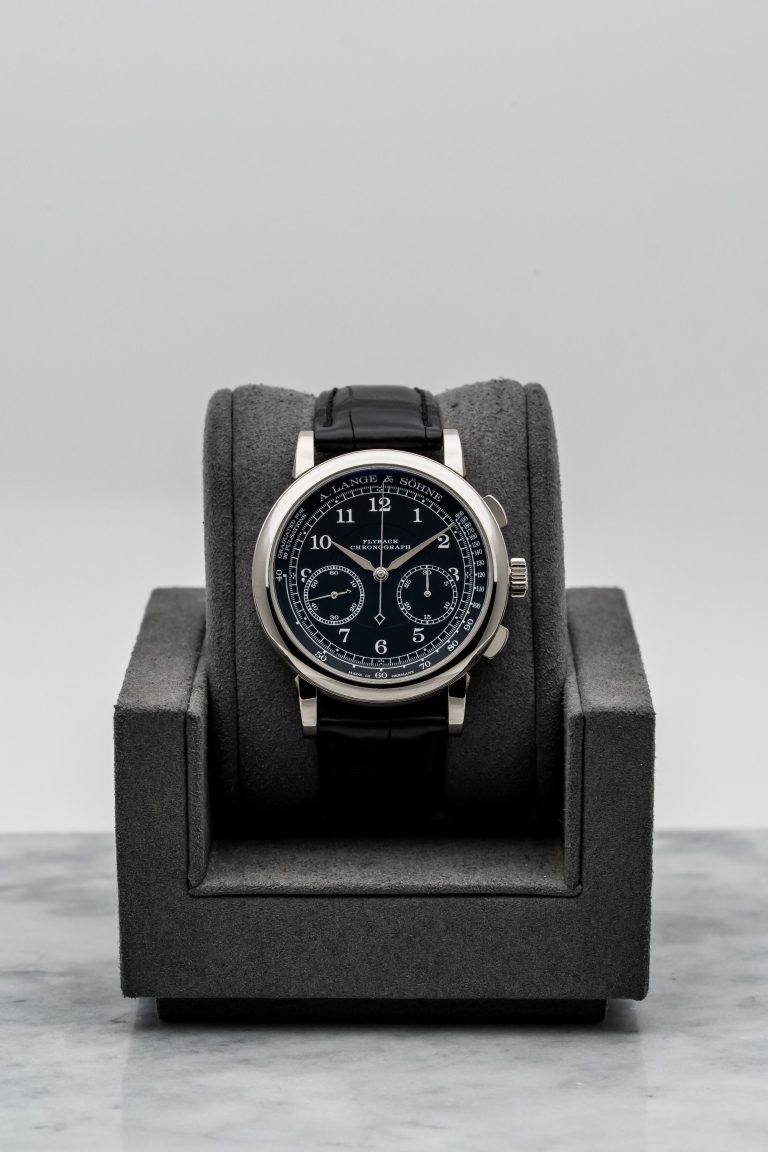 A. Lange & Söhne Datograph Chronograph 414.028 Black Dial, White Gold Case • 2022