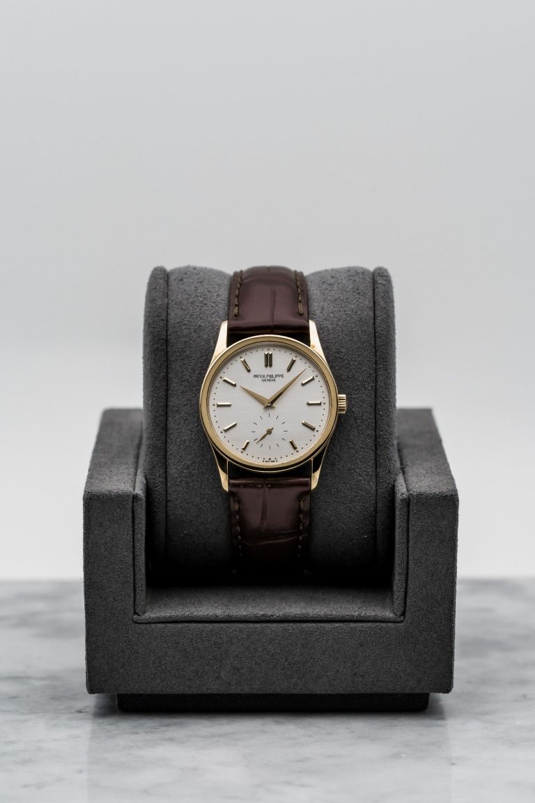 Patek Philippe Calatrava 3796J – White Dial, Yellow Gold Case • Watch Only