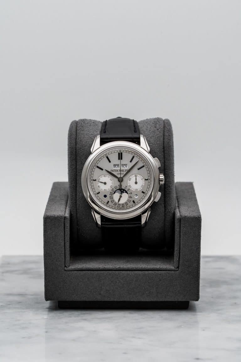 Patek Philippe 5270G‑001 Perpetual Calendar Chronograph, White Gold • 2013
