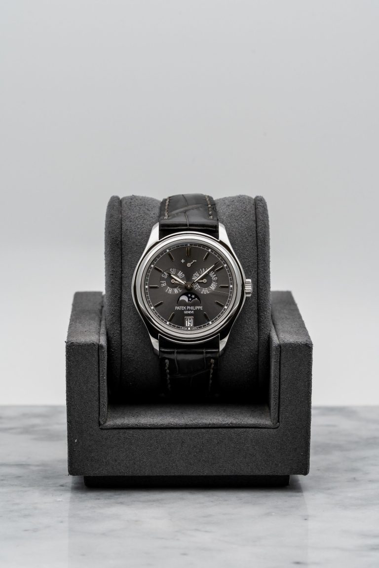 Patek Philippe Annual Calendar 5146P Platinum, Grey Dial • 2011