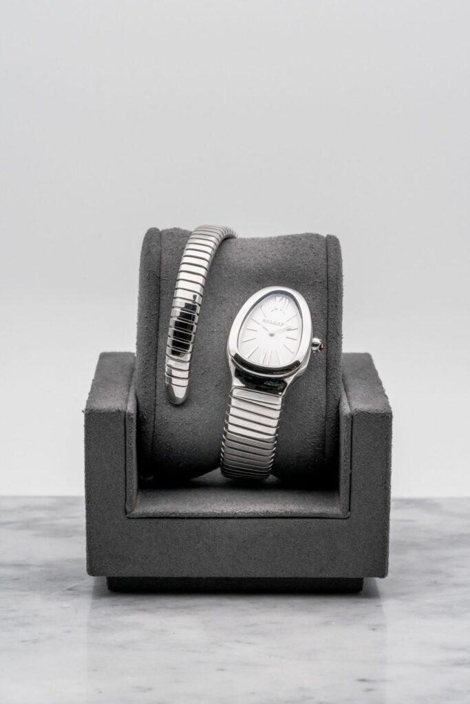 Bvlgari Serpenti Tubogas 101817 Silver Opaline Dial • 2023