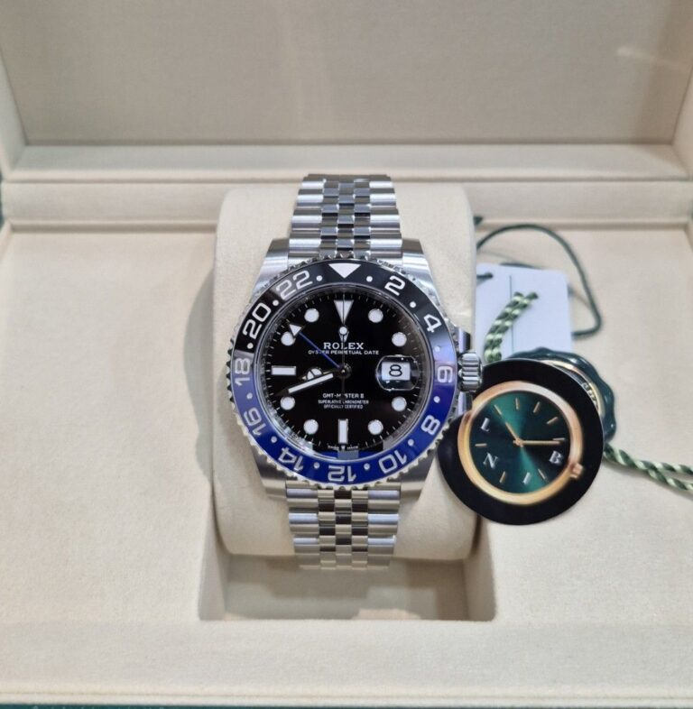 BNIB May 2025 Rolex GMT Master II Batgirl – 126710BLNR