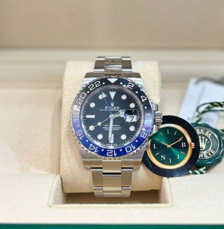 LNIB 2021 Rolex GMT Master II Batman – 126710BLNR