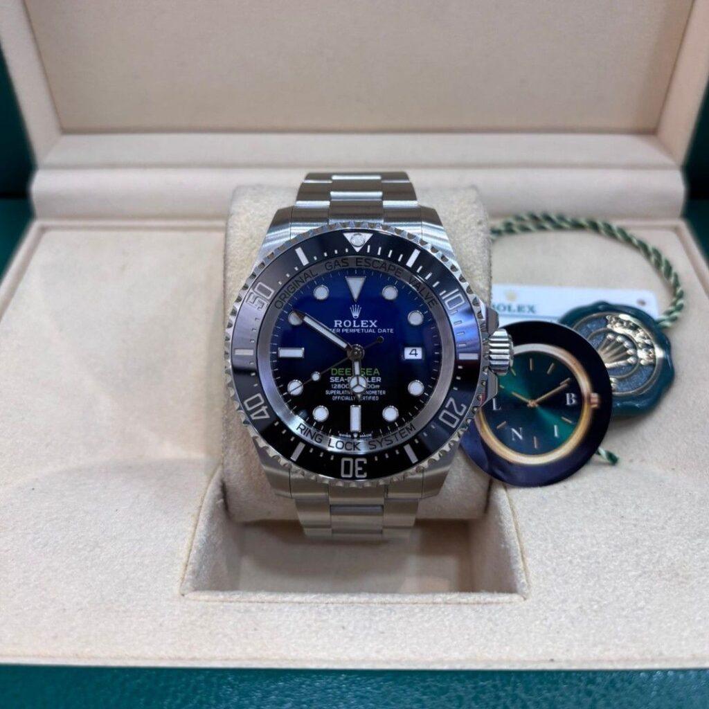 LNIB Dec 2020 NFC Rolex Deepsea Sea-Dweller D-Blue James Cameron - 126660