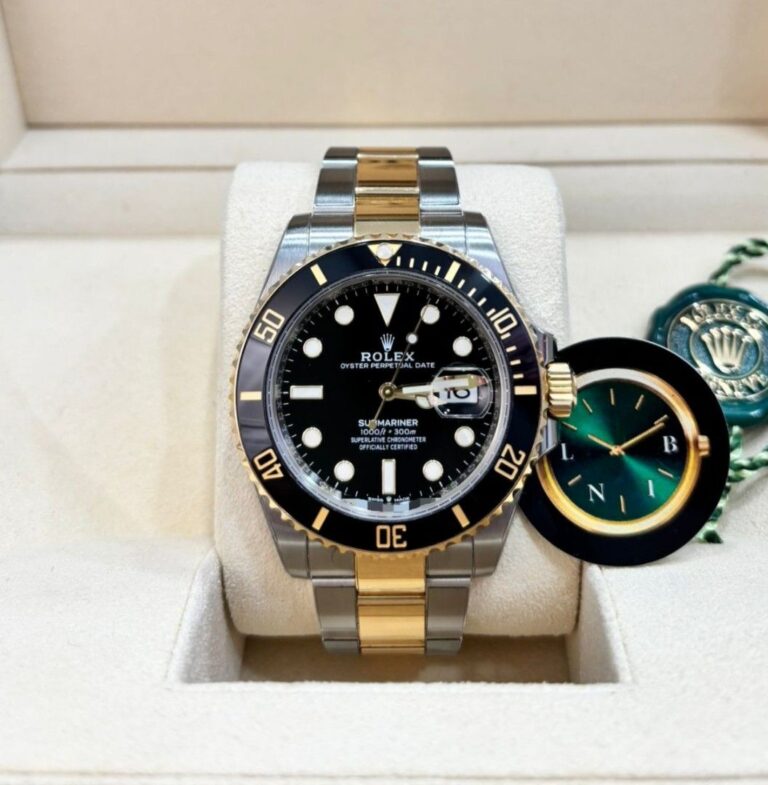 LNIB 2021 Rolex Submariner Half Gold Two Tone 41mm – 126613LN