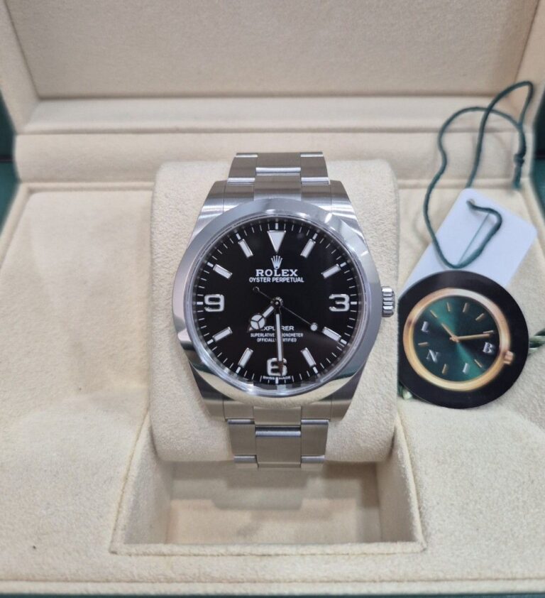 LNIB Late 2019 Rolex 369 Explorer MK2 – 214270