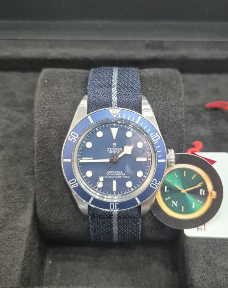LNIB 2024 Tudor Black Bay 58 Navy Blue Nato Strap – 79030B