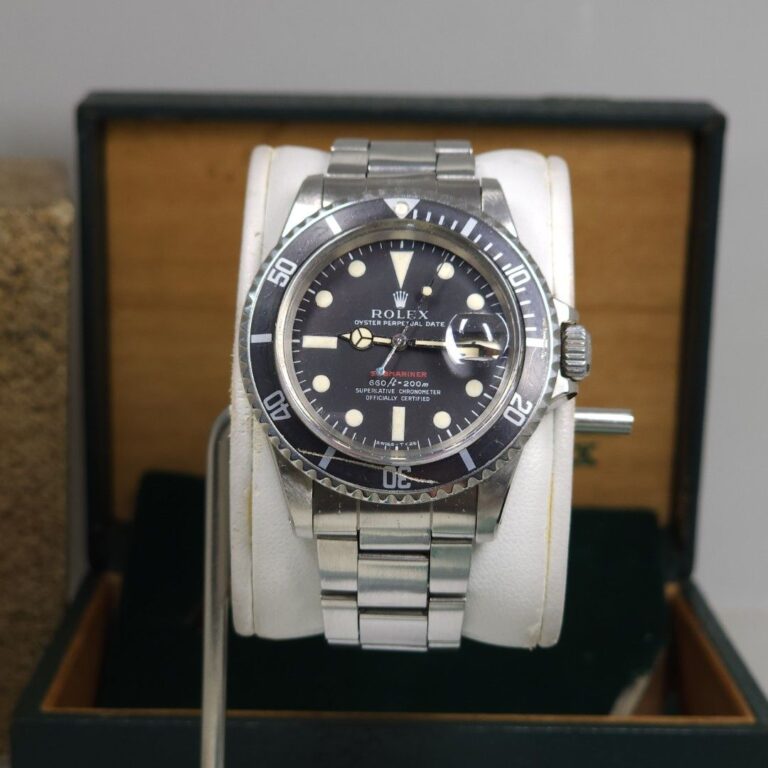 Rolex Military Red Submariner 1680 Mk4 Full Set