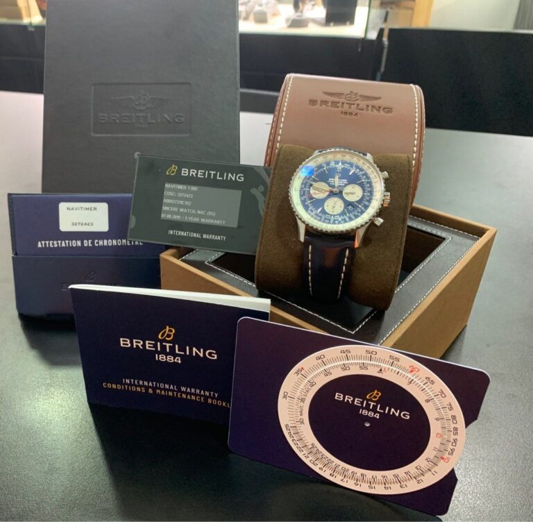 Breitling 46mm Navitimer B01 Full Set