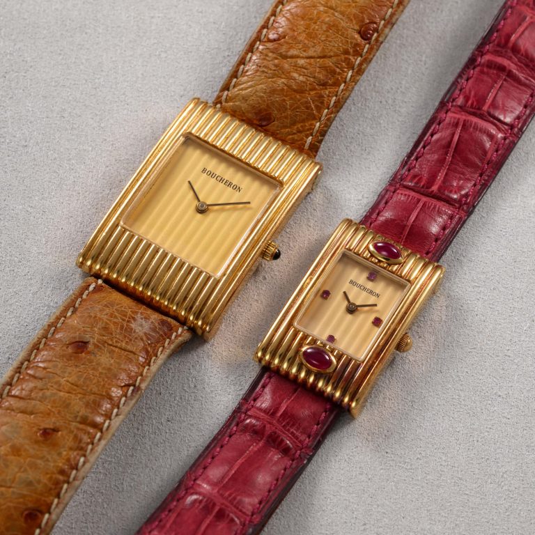 Boucheron Reflet Yellow Gold Couple Watch (C.1940)