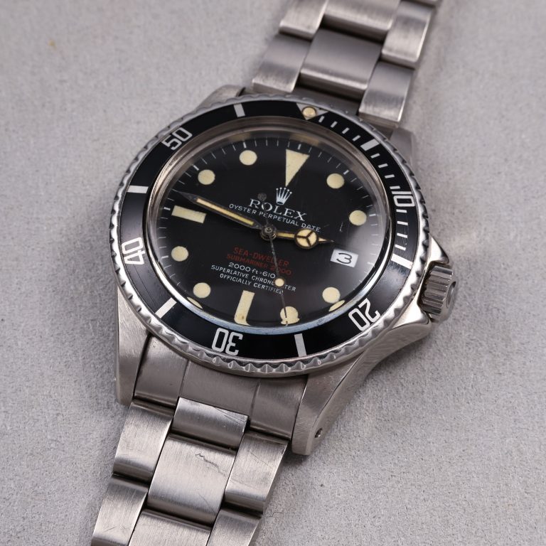 Ref. 1665, ‘Sea-Dweller’ ‘Double Red’ stainless steel