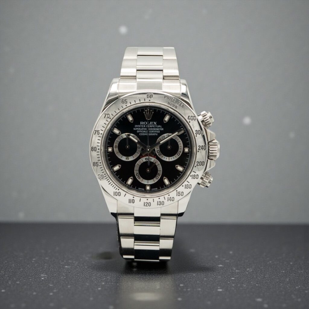 MAY 2011 Rolex Daytona Steel Black 116520