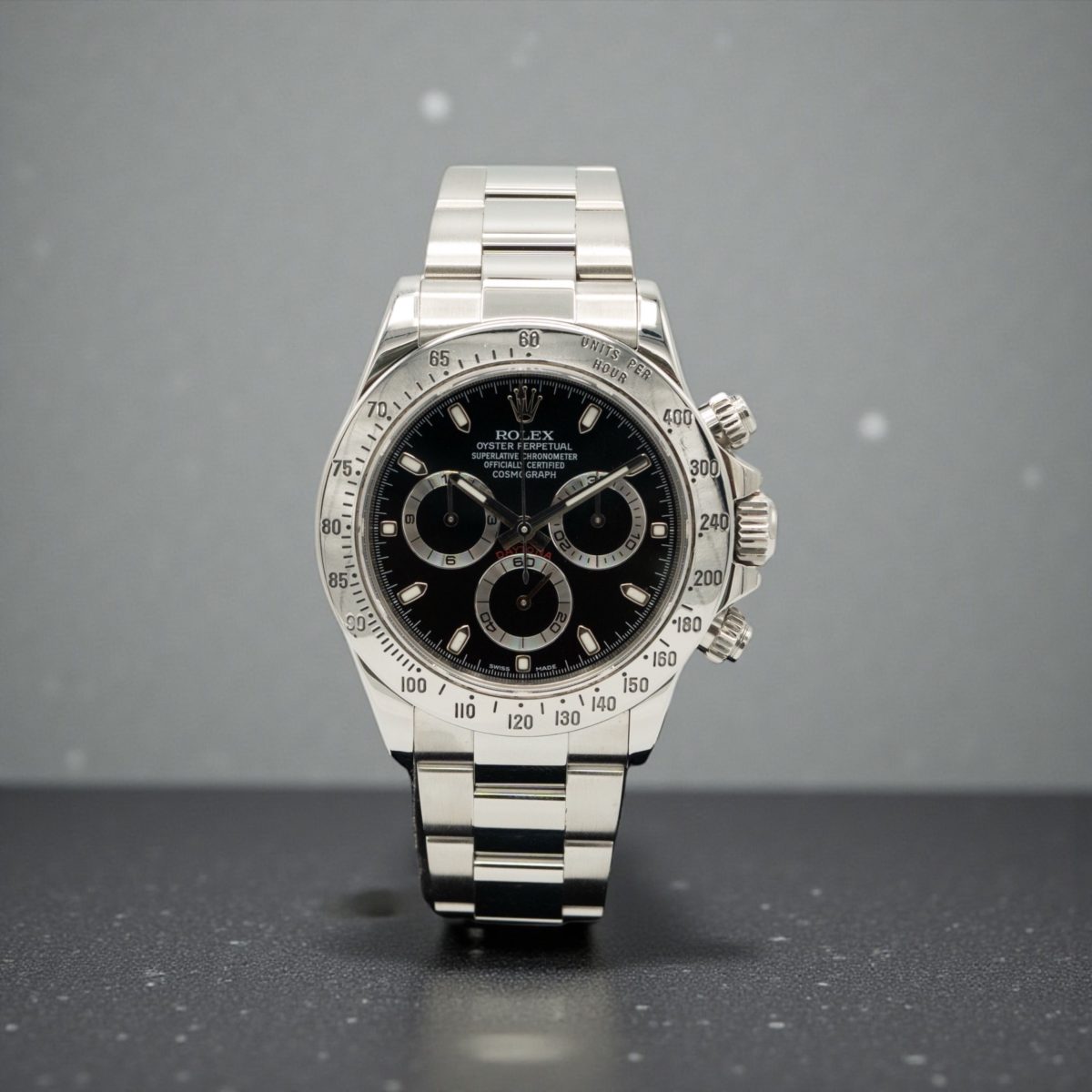 MAY 2011 Rolex Daytona Steel Black 116520