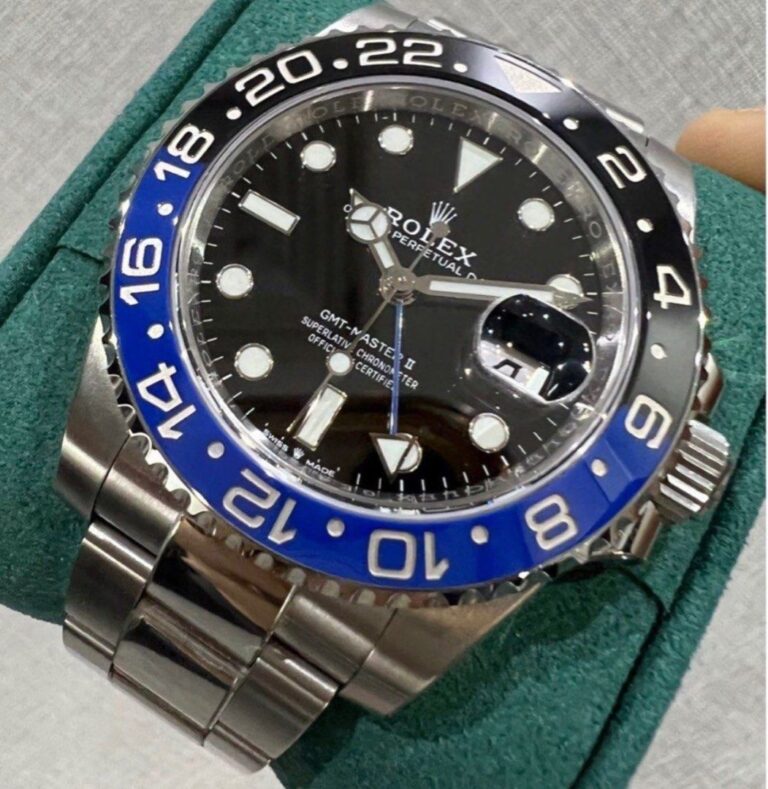 Like New Y2022/12 Rolex GMT Master II Batman 126710BLNR
