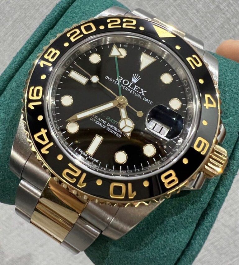 Preowned Y2015 Rolex GMT Master II Two Tone 116713LN