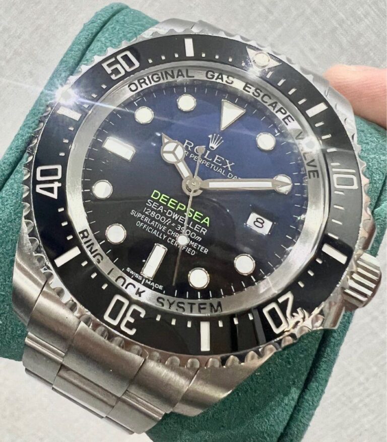 Preowned Y2016 Rolex Deepsea Blue Steel 116660