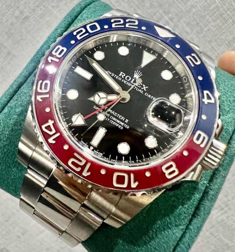 Preowned Y2021/05 Rolex GMT Master II Pepsi Oyster 126710BLRO