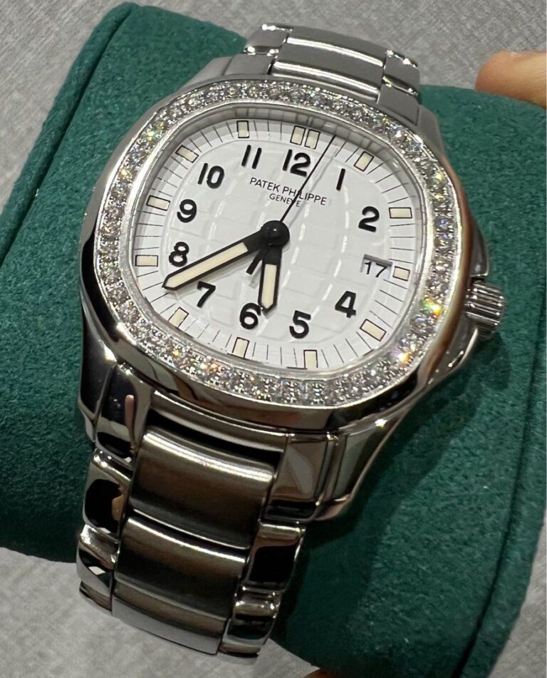 [Watch Alone] Patek Philippe Aquanaut Steel Diamond Luce Ladies White Dial Bracelet 5087/1A