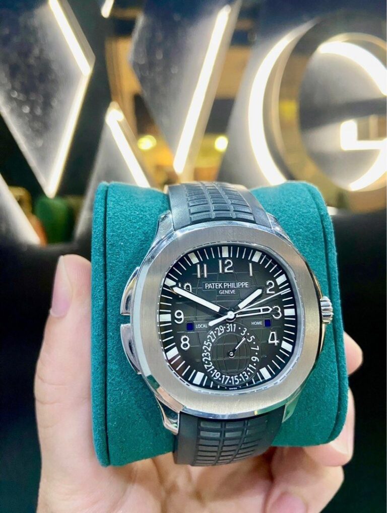 (2016) PP SVC Patek Philippe Aquanaut Travel Time Steel 5164A