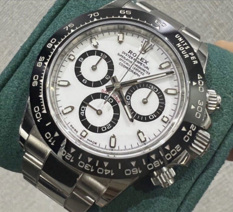 Like New Y2020 Rolex Daytona Panda Steel White Ceramic 116500LN