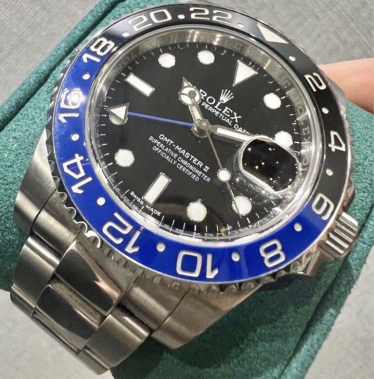 Preowned Y2019 Rolex GMT Master II Batman Oyster 116710BLNR