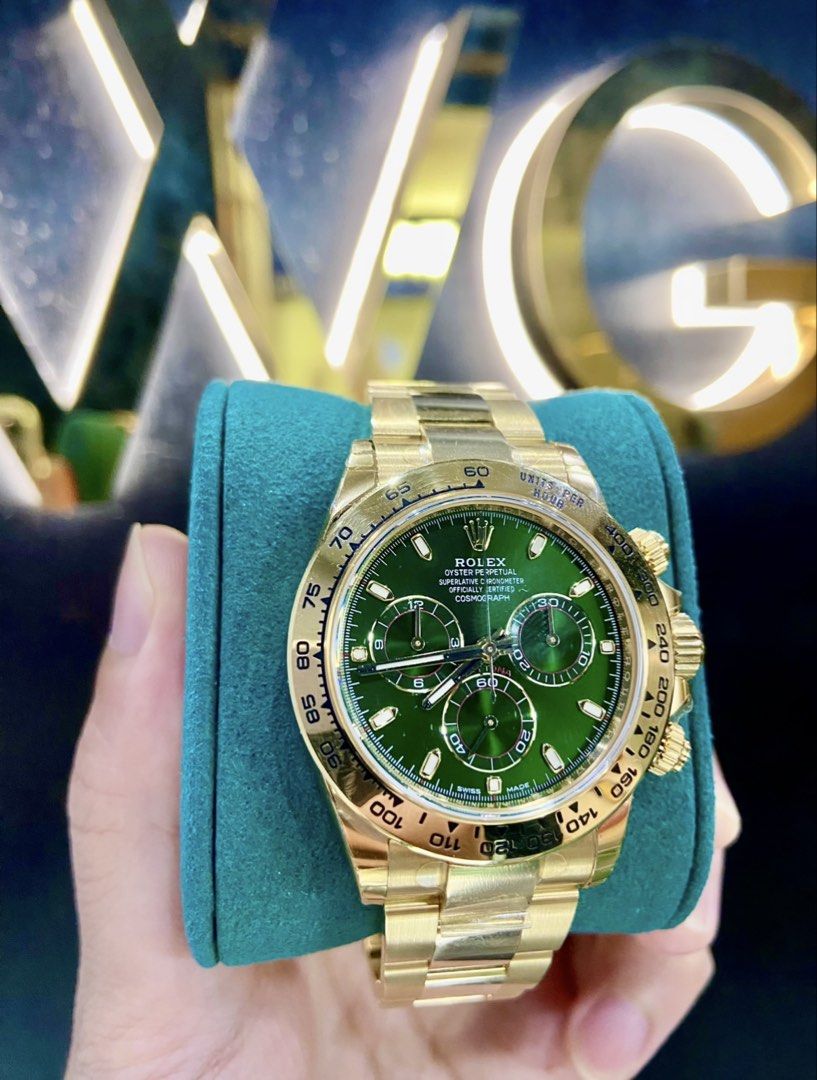 (2022) Rolex Daytona Yellow Gold John Mayer 116508