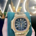 (2016) Unpolished Patek Philippe Nautilus Rose Gold Chronograph 5980/1R