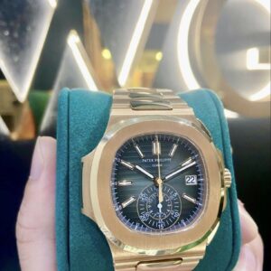 (2016) Unpolished Patek Philippe Nautilus Rose Gold Chronograph 5980/1R