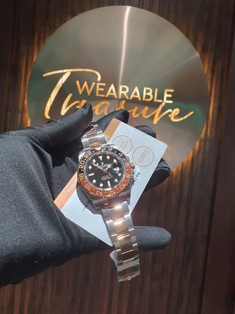 2019 rolex root beer 126711chnr Gmt master ii rose gold two tone 🤎💯luxury watch sports ceramic