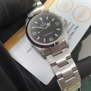 2004 rolex explorer  36mm 114270 discontinued black dial  discontinued