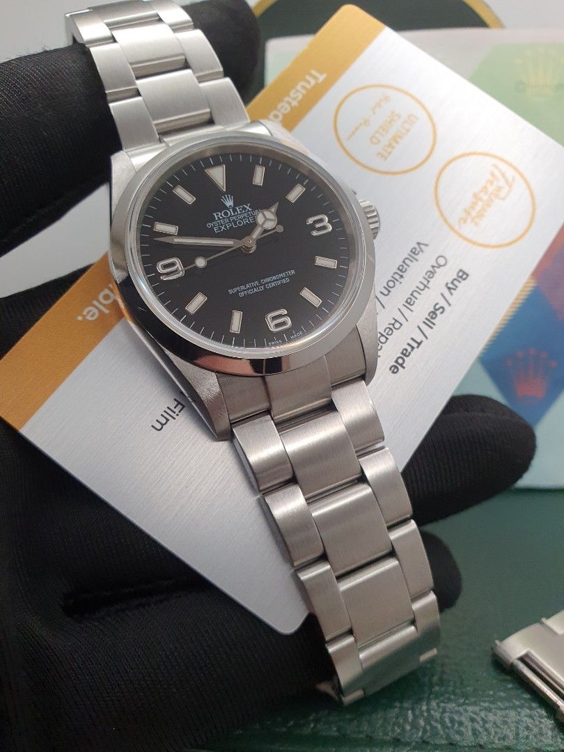 2006 Rolex explorer 36mm 114270 discontinued sports unisex tool