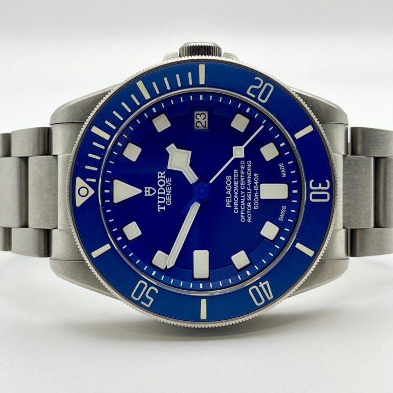 Tudor Pelagos Blue 25600 25600TB Titanium Case Automatic