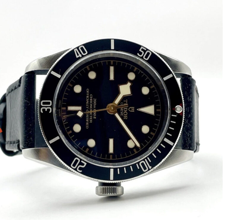 Tudor Black Bay Heritage 41 BB41 79230 79230N Automatic Leather Strap