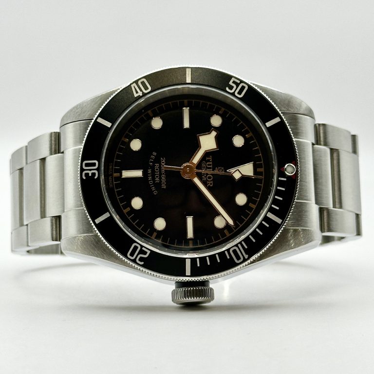 Rare Tudor Black Bay Heritage 41 ETA Smiley Rose Edition 79220 79220N Black Dial Local AD Automatic