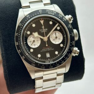 Tudor Black Bay Chrono 79360 79360N Reverse Panda Chronograph Black Dial Automatic