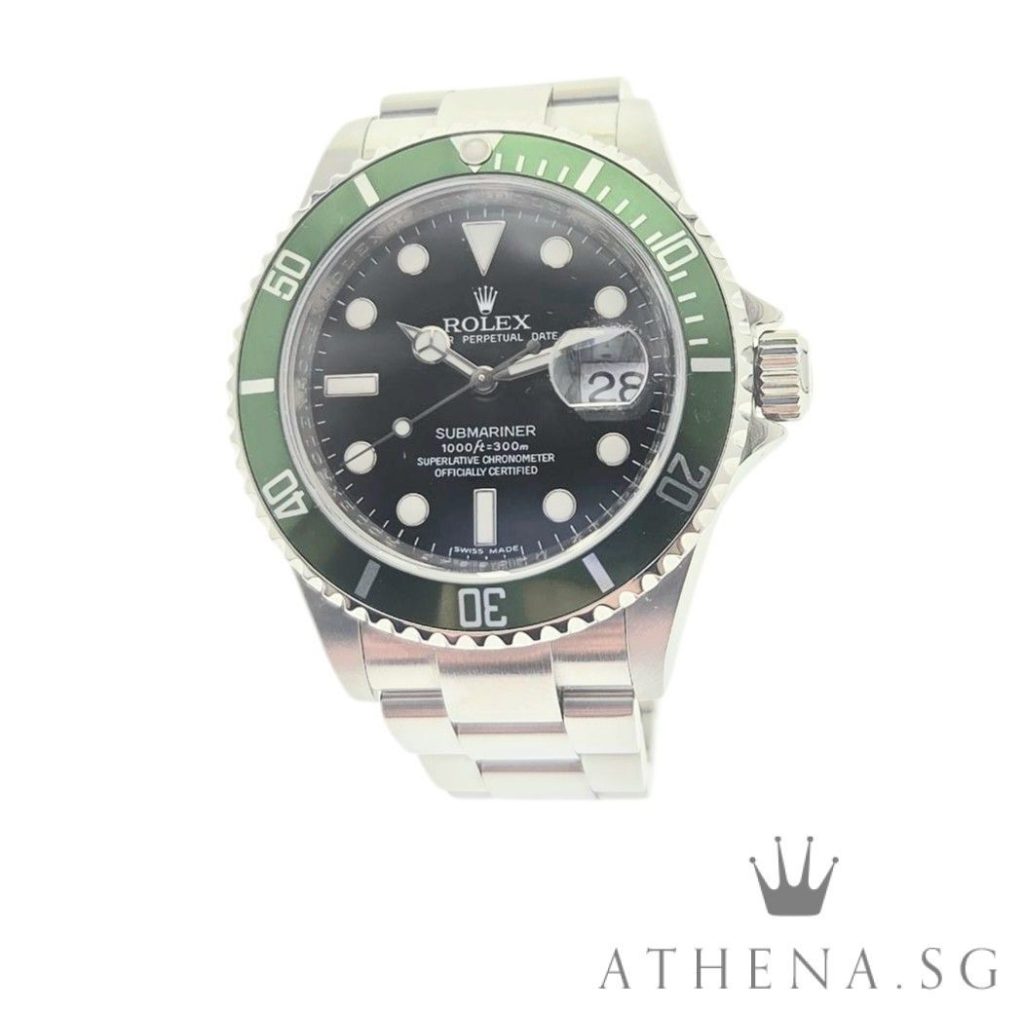 ROLEX OYSTER PERPETUAL SUBMARINER DATE 50TH ANNIVERSARY “M” SERIES “KERMIT” (WATCH ONLY) 16610LV