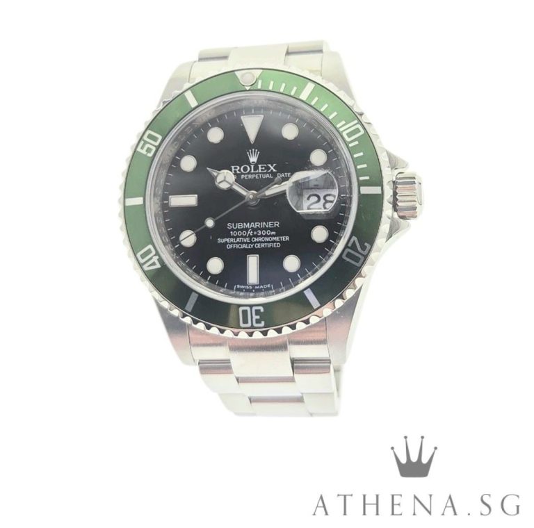 ROLEX OYSTER PERPETUAL SUBMARINER DATE 50TH ANNIVERSARY “M” SERIES “KERMIT” (WATCH ONLY) 16610LV