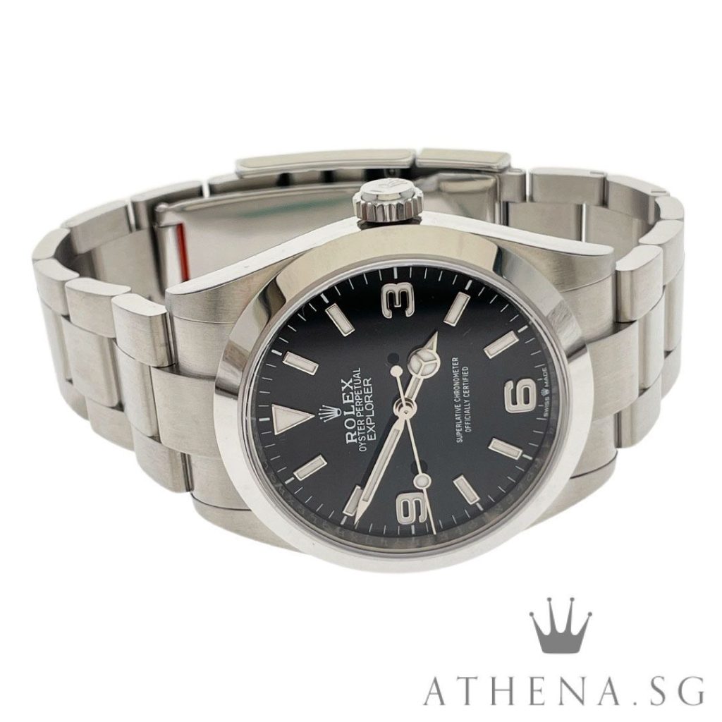 UNWORN!! ROLEX OYSTER PERPETUAL EXPLORER 40 “AN” SERIES “BLACK 369 DIAL” WITH BOX & CERT DATED (07/2024) (STILL UNDER AGENT WARRANTY) 224270