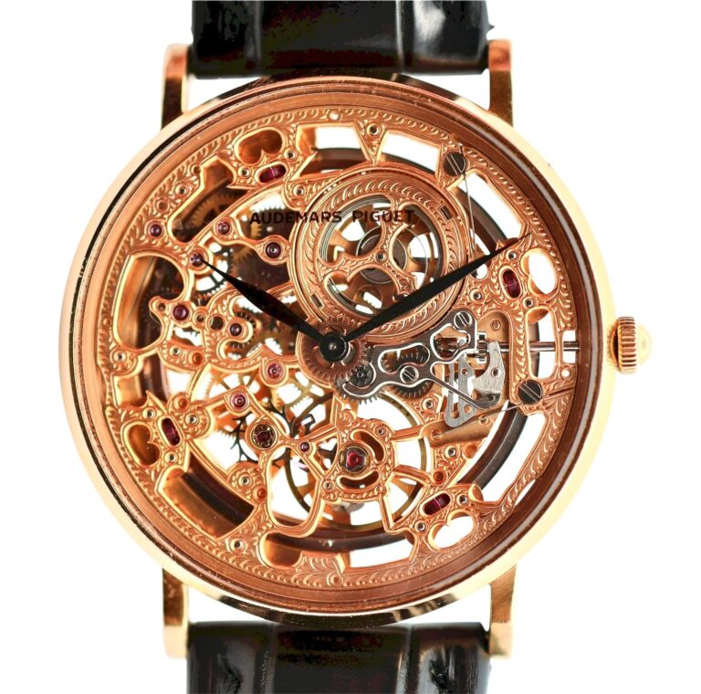 Audemars Piguet 18K Rose Gold Skeleton (24621-002)