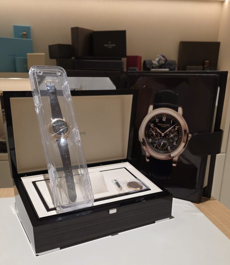 Patek Philippe Minute Repeater Perpetual Calendar “Black Dial” Rose Gold, 5074R