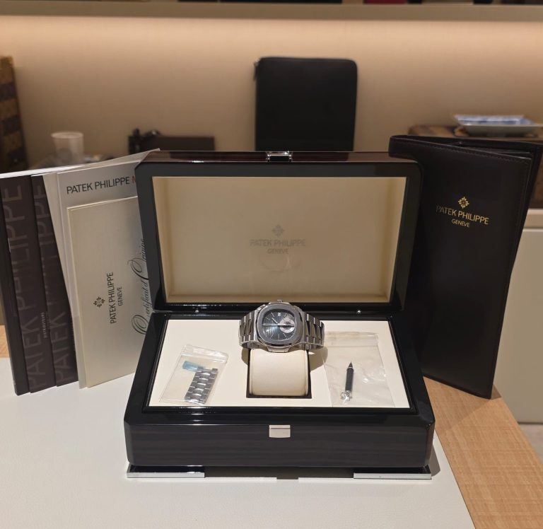 Patek Philippe Nautilus “Blue Dial” Chronograph Steel 5980/1A