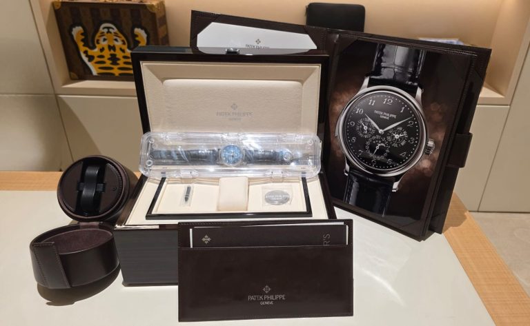 Patek Philippe Minute Repeater Perpetual Calendar “Black Enamel Dial” Platinum, 5374P-001