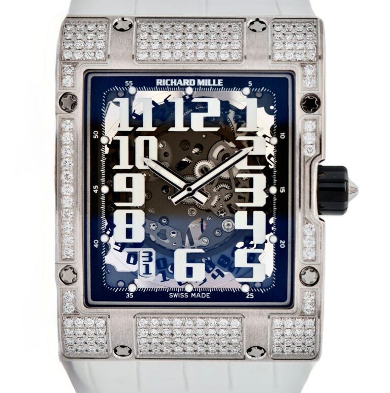 Richard Mille 16 Extra Flat White Gold with Diamonds