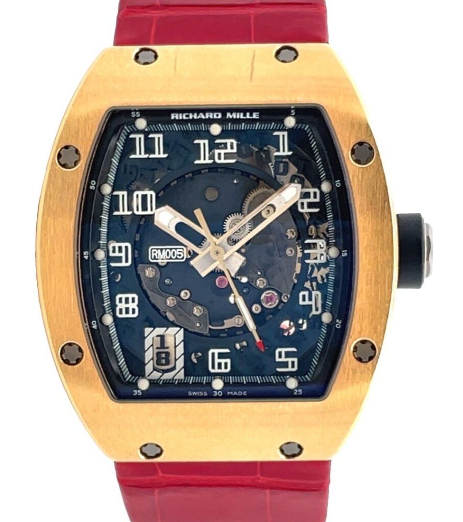Richard Mille RM05 Gold Skeleton Rose Gold, RM005